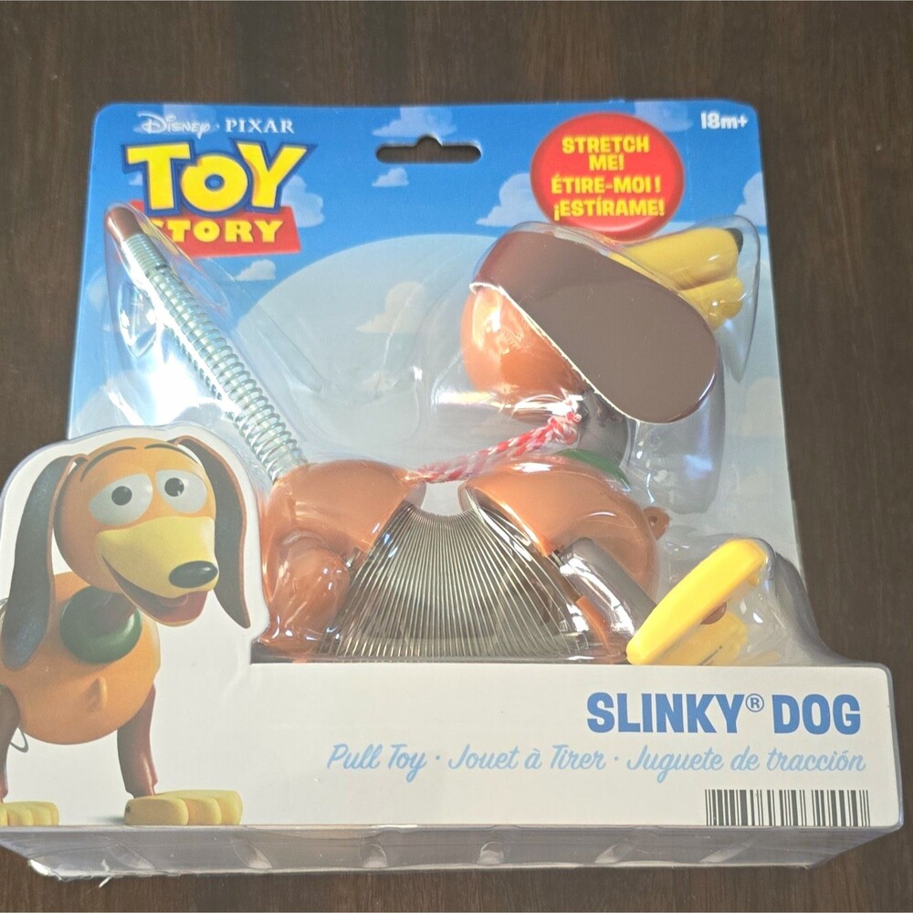 Just Play Disney Pixar Toy Story Slinky Dog Pull Toy Stretch 17563N01
